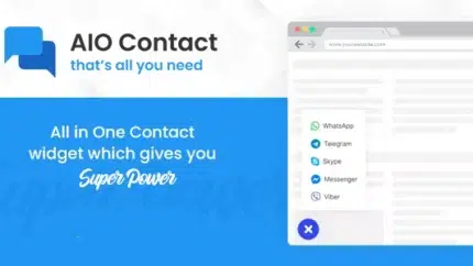 AIO Contact All in One Contact Widget Latest
