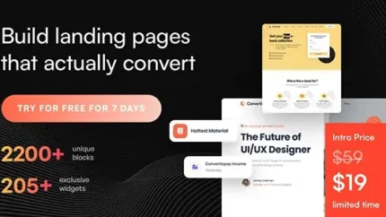 Convertio Conversion Landing Page Theme