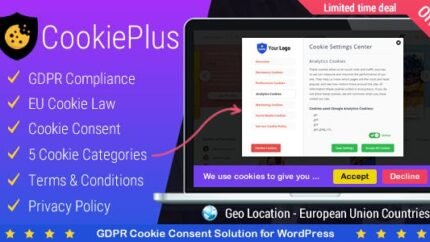 Cookie Plus GDPR for Master Popups Latest