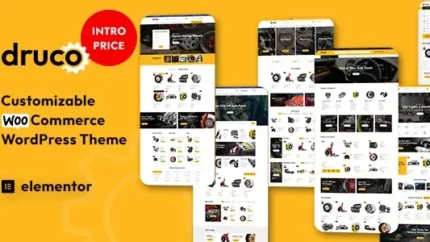 Druco Elementor WooCommerce Theme Latest