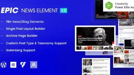 Epic News Elements for Elementor and WPBakery Latest