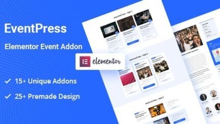 EventPress - Elementor Events Addon Latest