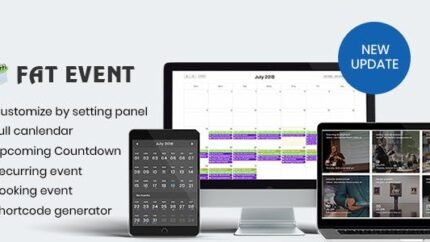 FAT Event WordPress Event and Calendar Booking Latest