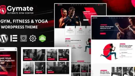 Gymat Fitness and Gym Theme