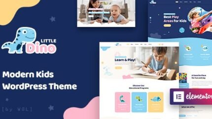 Littledino Kids WordPress Theme Latest