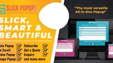 Slick Popup Pro WordPress Popup Plugin