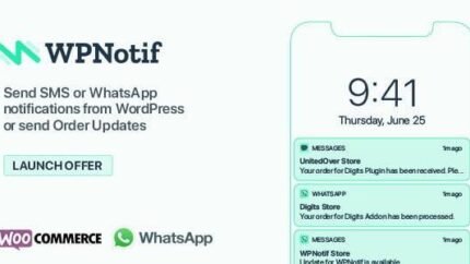 WPNotif SMS WhatsApp Notifications Latest