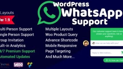WordPress WhatsApp Support Latest